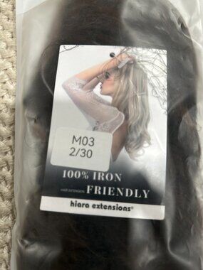 Hiara Extensions Invisible Wire Wavy Halo Hair Extension Ginger Brown 16in